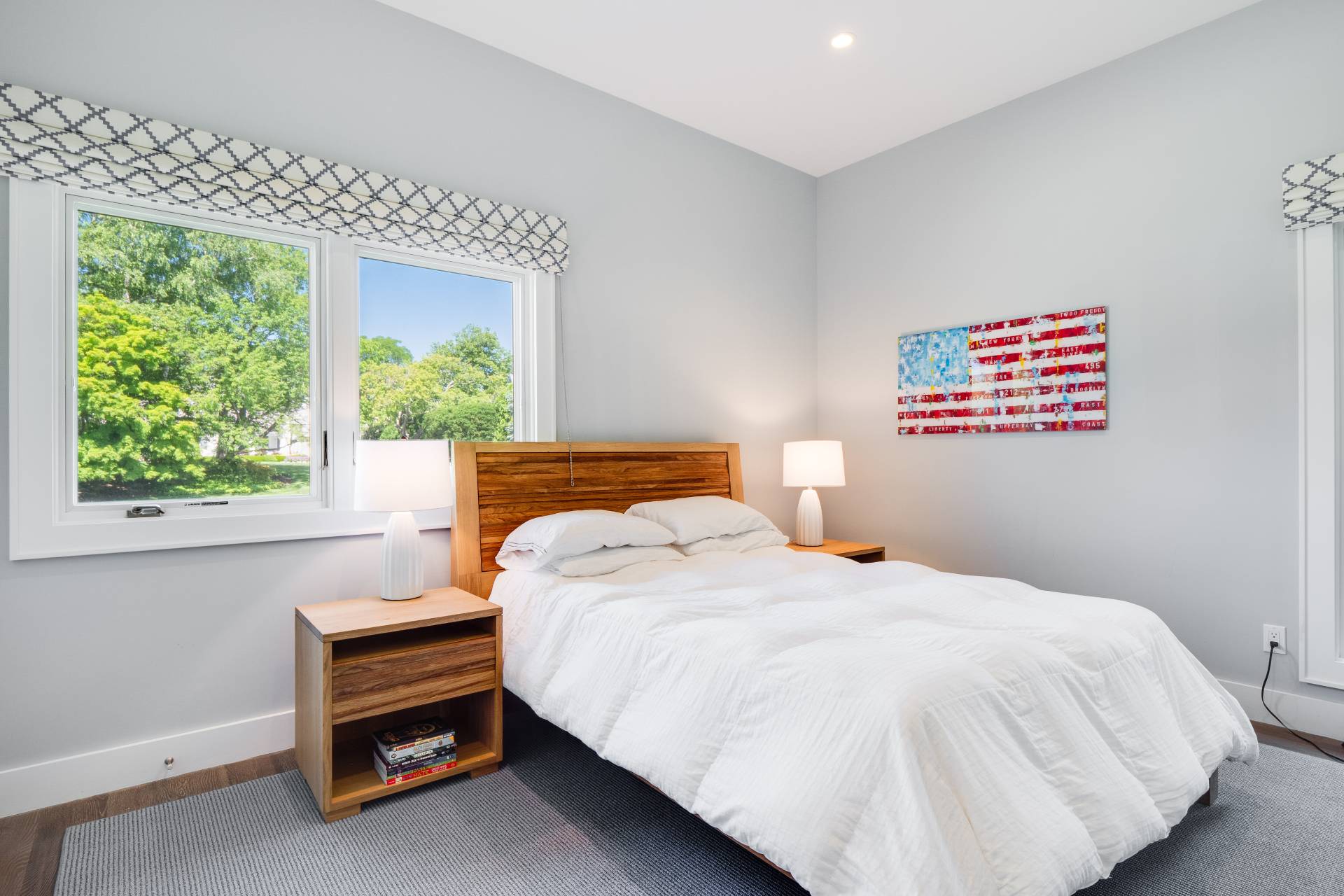 6 Bridle Path Remsenburg, NY 11960 - Photo 10 of 15 a bedroom with a bed and a window