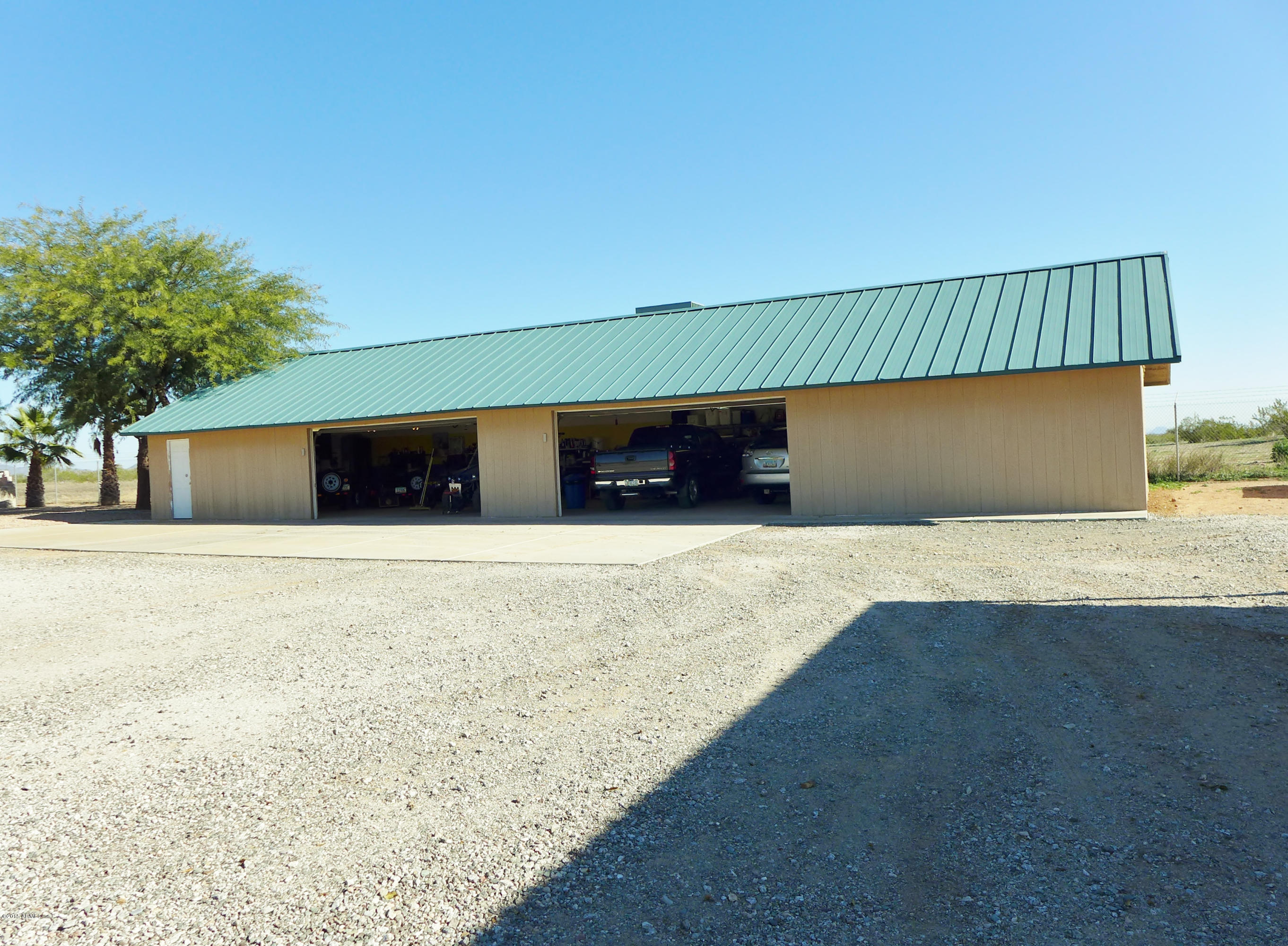 19007 West Roadrunner Road Wittmann, AZ 85361 - Photo 35 of 56 4 Car Garage -plenty of room