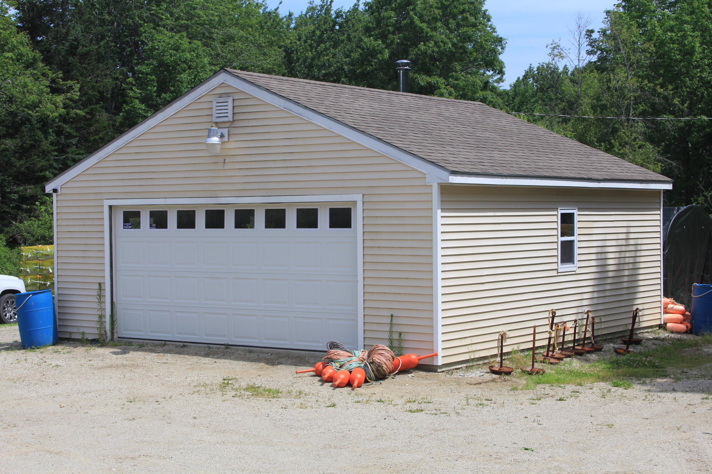 144 Quaco Road Deer Isle, ME 04627 - Photo 38 of 42 Heated Garage Workshop