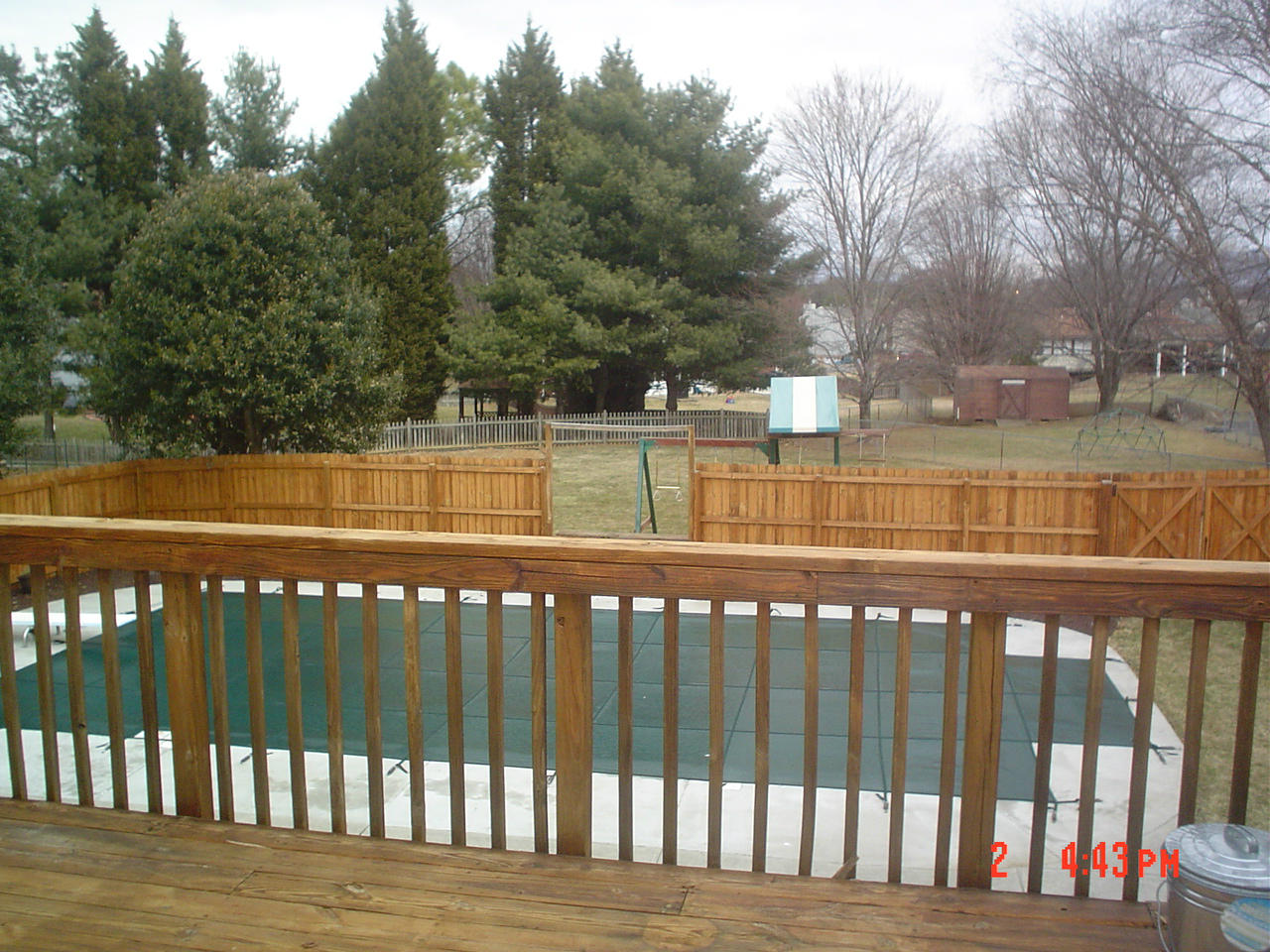 5139 Britaney Road Roanoke, VA 24012 - Photo 48 of 62 Deck, Fenced Pool Yard and 2nd Yard