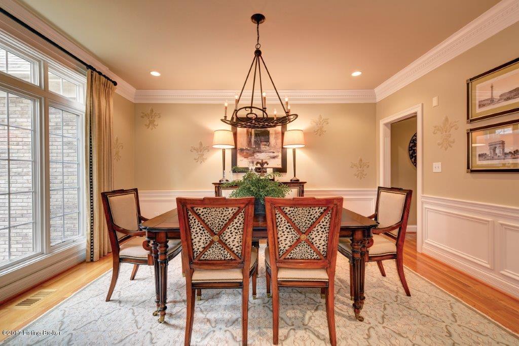 Lovely Formal Dining Room with attention to detail