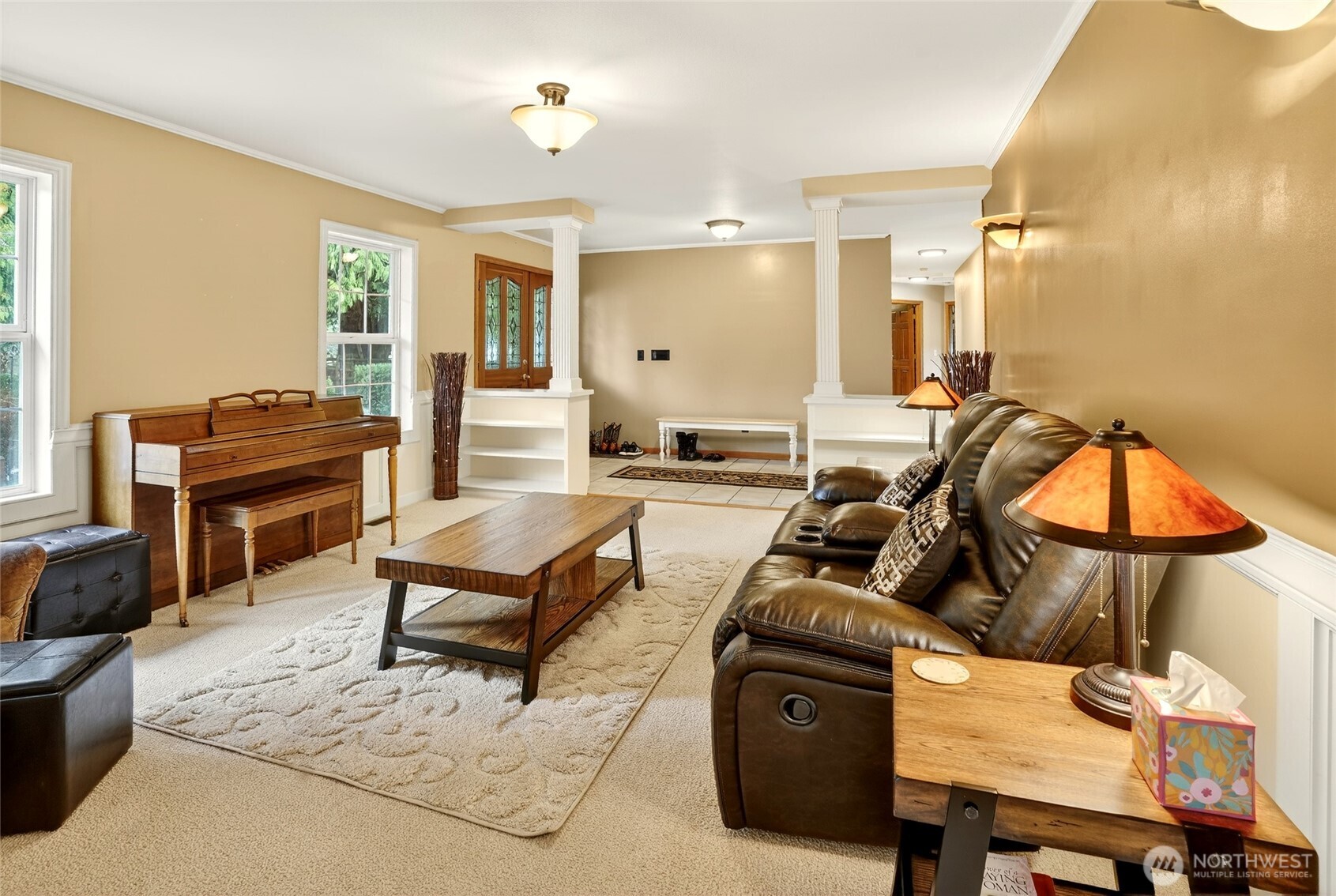 20070 Park Ridge Lane Sedro-Woolley, WA 98284 - Photo 20 of 40 a living room with furniture and a piano