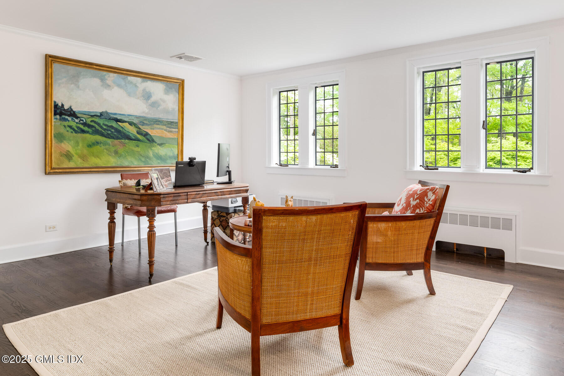 78 Khakum Wood Road Greenwich, CT 06831 - Photo 11 of 27 a view of a dining room with furniture window and outside view