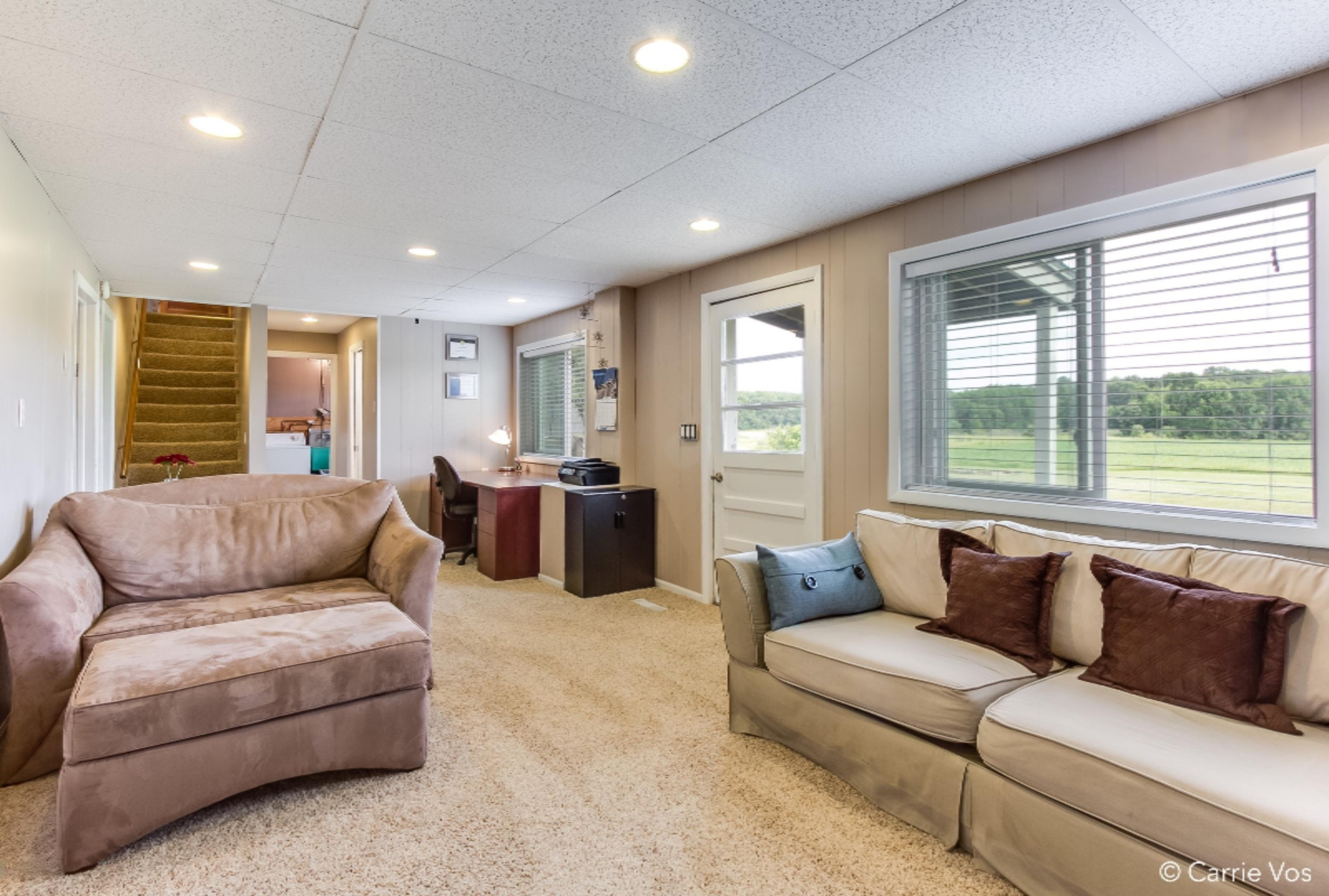 8750 16 Mile Road Northeast Cedar Springs, MI 49319 - Photo 19 of 27 Lower Level Living Room
