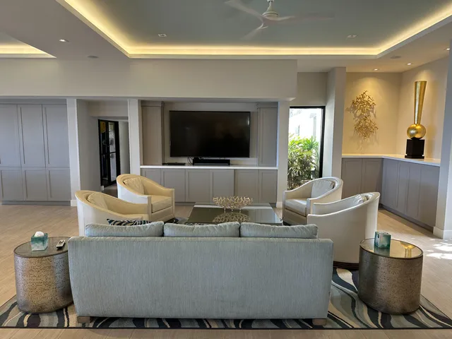 a aerial view of a house