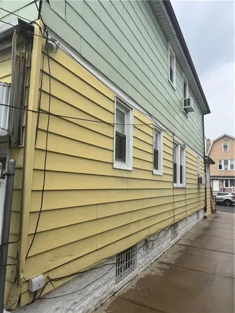 a view of a house with a door