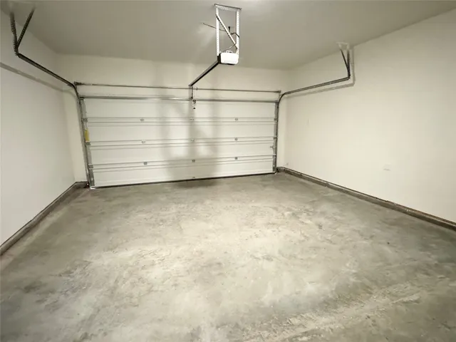 a view of a room with an empty space