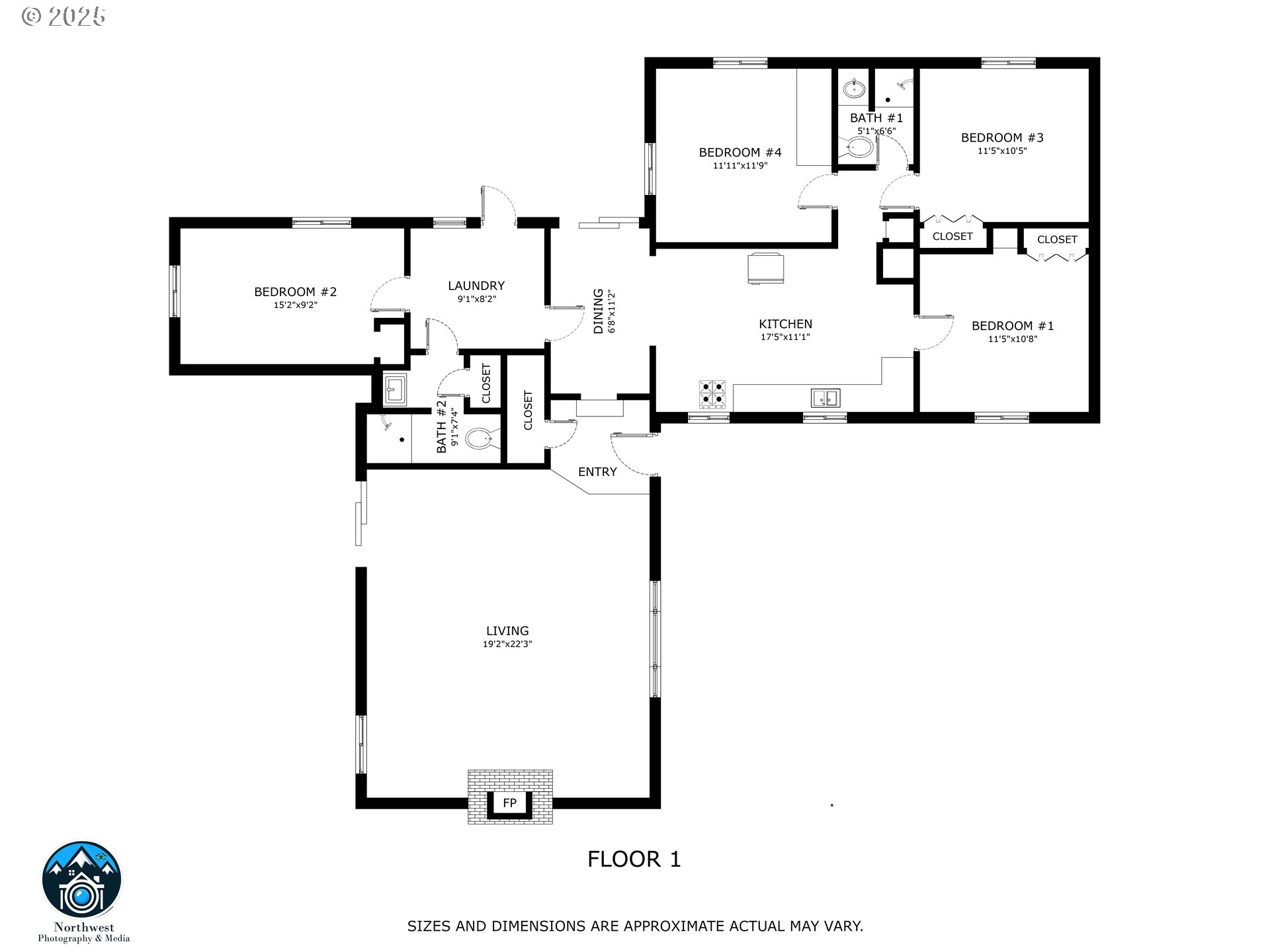 2785 Riverview Street Eugene, OR 97403 - Photo 40 of 44 a picture of a floor plan