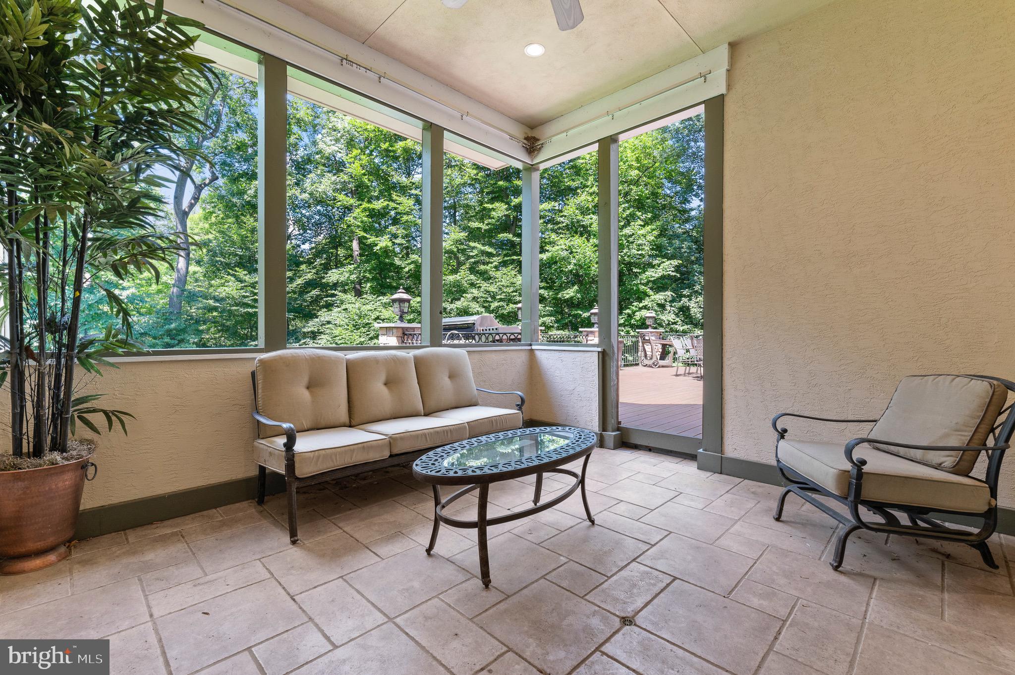 23 Old Covered Bridge Road Newtown Square, PA 19073 - Photo 19 of 65 Covered porch off of deck