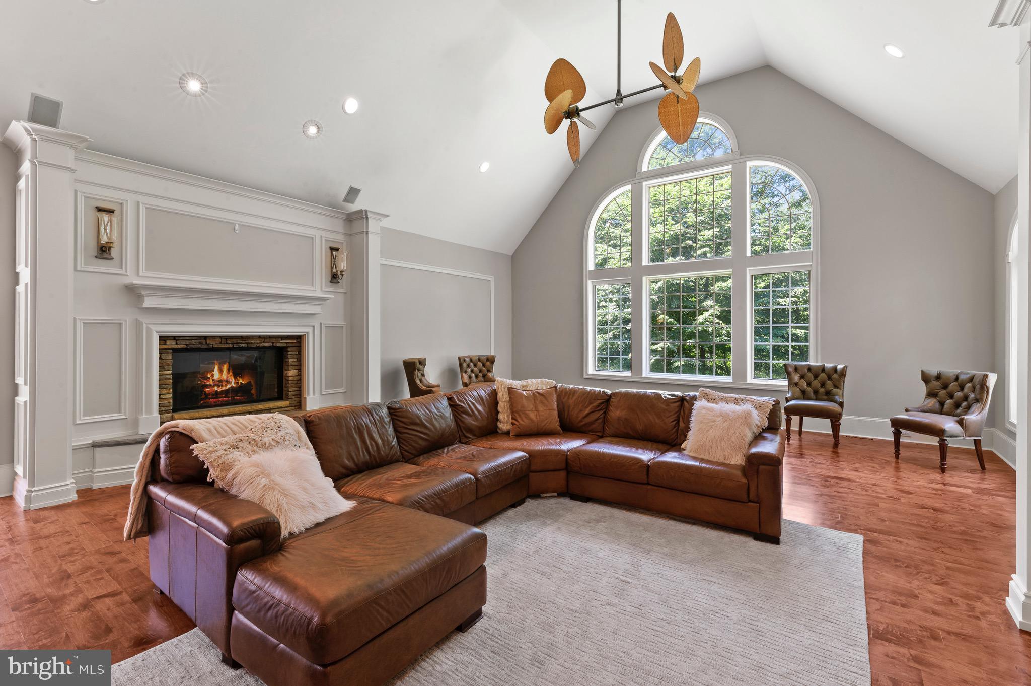 23 Old Covered Bridge Road Newtown Square, PA 19073 - Photo 20 of 65 Family Room with gas fireplace