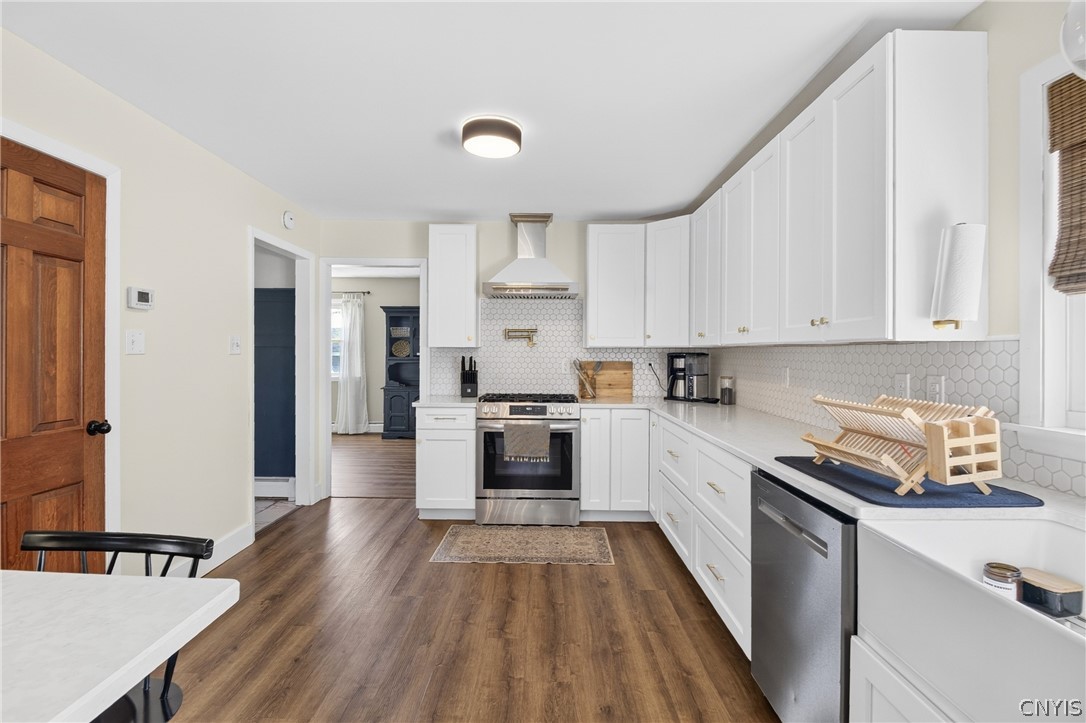 5459 Prescott Road Deerfield, NY 13502 - Photo 29 of 50 kitchen/brand new flooring