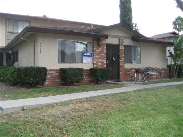8841 Mission Greens Road, Unit 1 Santee, CA 92071 - Photo 15 of 16 Large lawn and lot's of trees make a pleasant setting out front. No neighbor on your roof!