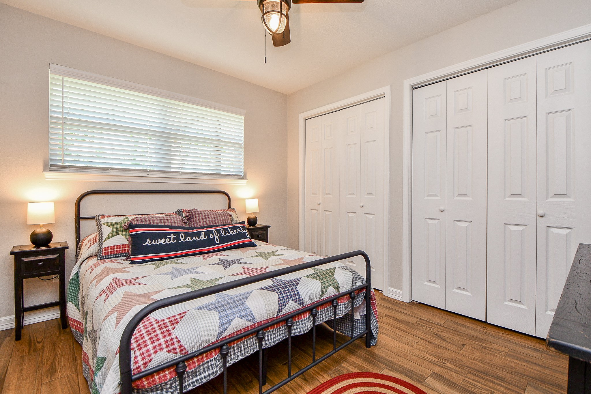 606 Walnut Street Sweeny, TX 77480 - Photo 22 of 28 The second Guest Bedroom has a wall of closets and a nice big window for lots of light