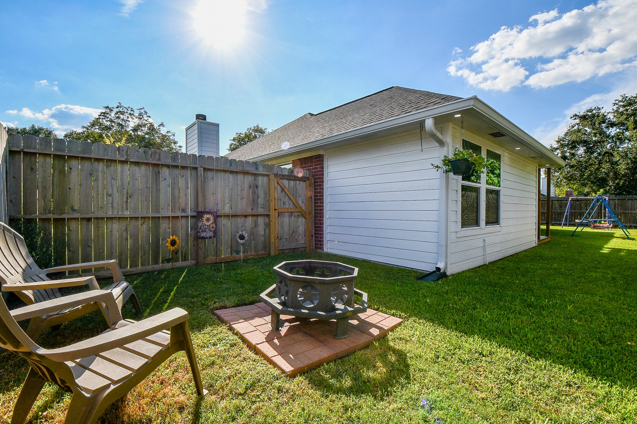 606 Walnut Street Sweeny, TX 77480 - Photo 27 of 28 View of the backyard from one end to the other