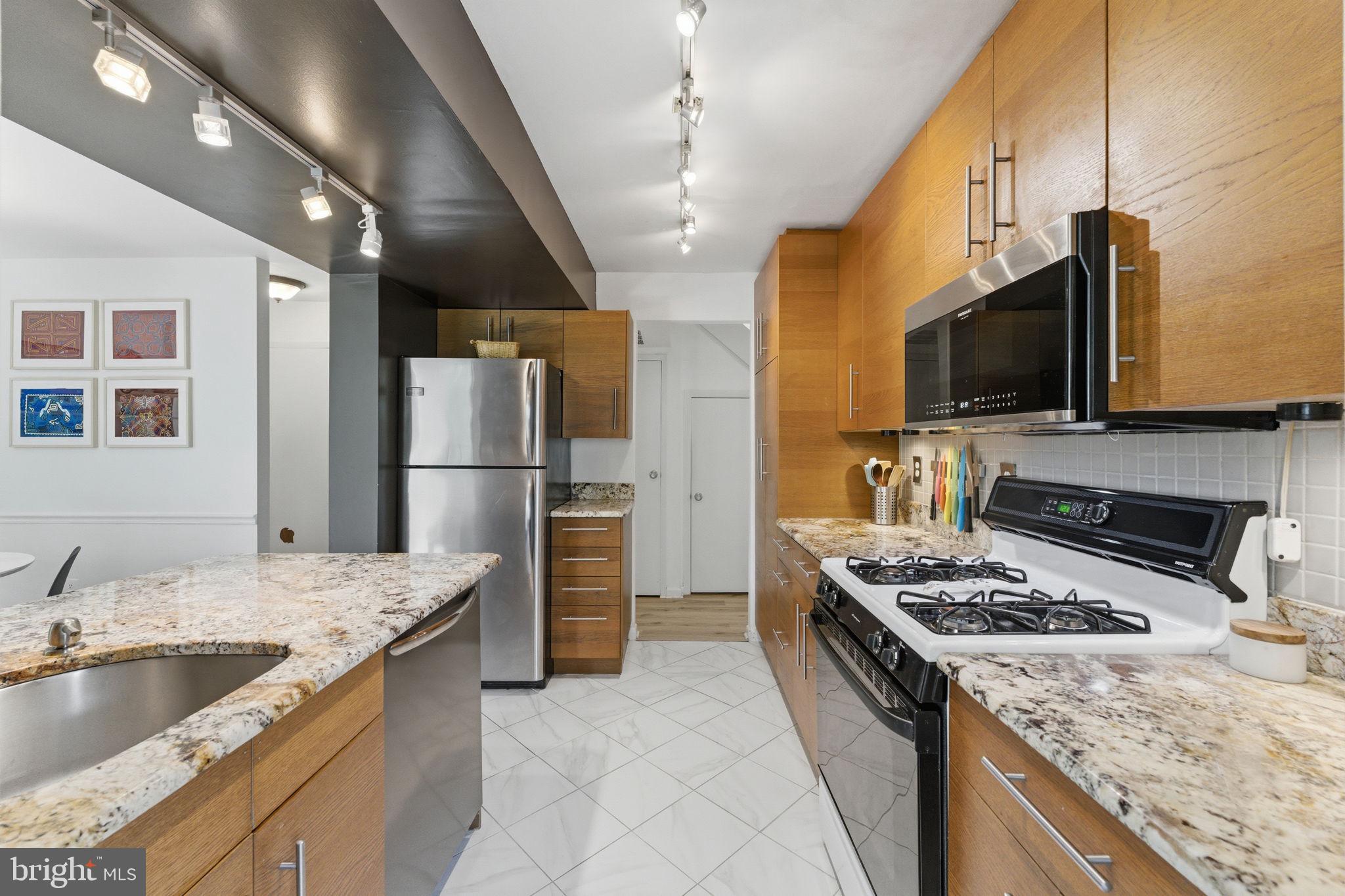 11260 Chestnut Grove Square, Unit 337 Reston, VA 20190 - Photo 17 of 82 Sleek modern kitchen with elegant finishes.