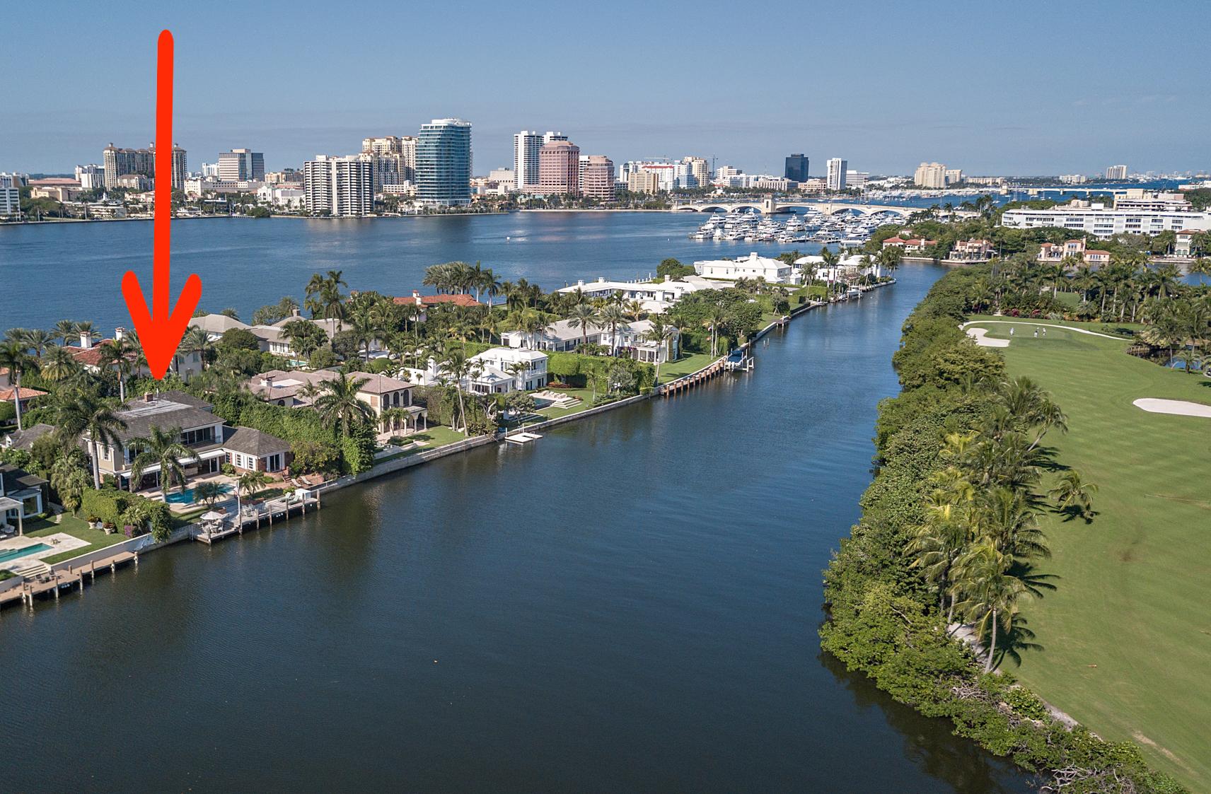 568 Island Drive Palm Beach, FL 33480 - Photo 3 of 34 a view of a lake