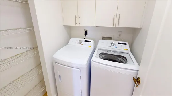 a view of walk in closet