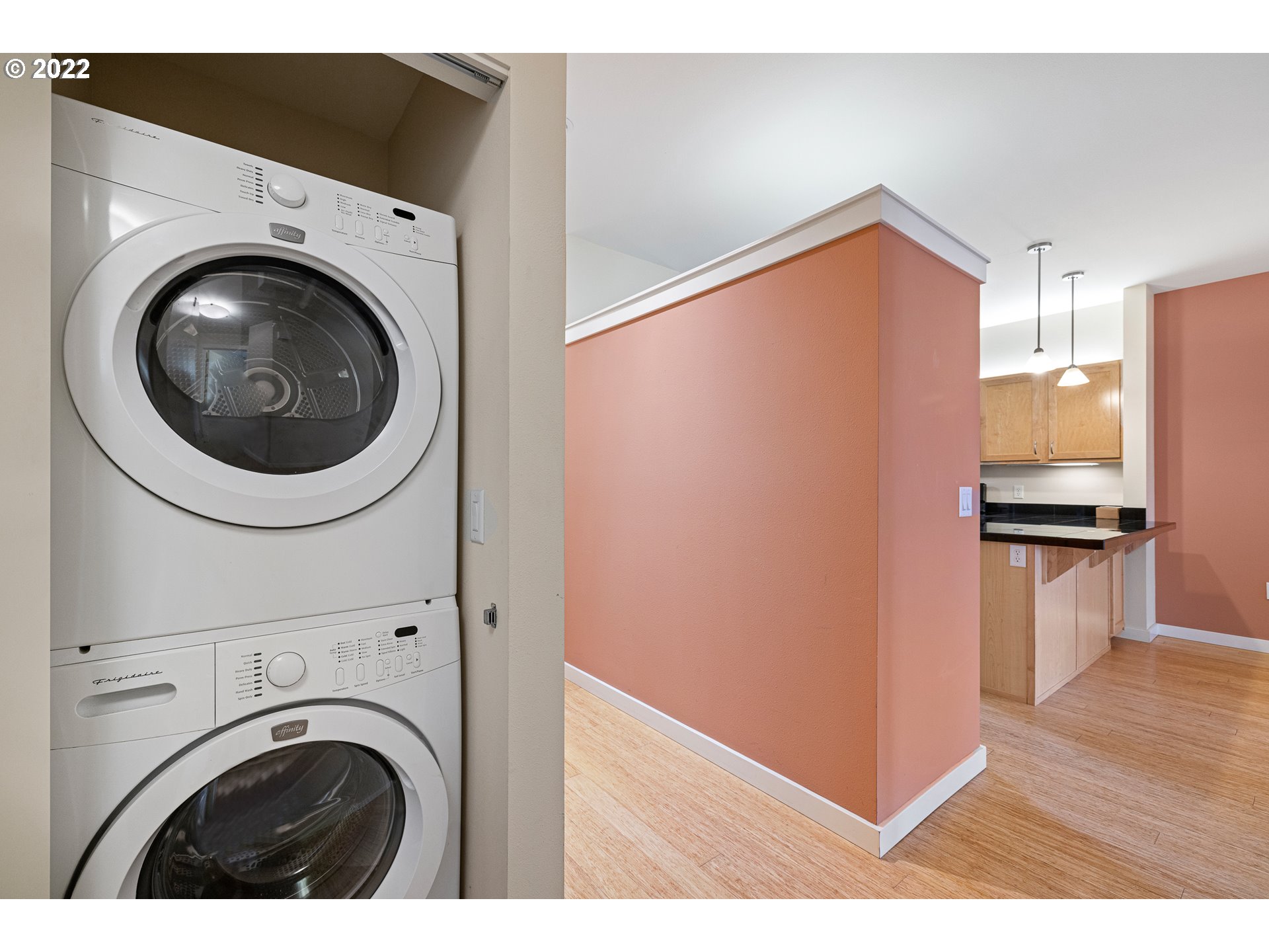 347 Rustic Place, Unit 8 Eugene, OR 97401 - Photo 18 of 31 a view of kitchen and washer and dryer