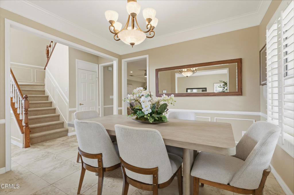 11543 Ragusa Drive Rancho Cucamonga, CA 91701 - Photo 12 of 69 a dining room with furniture and window