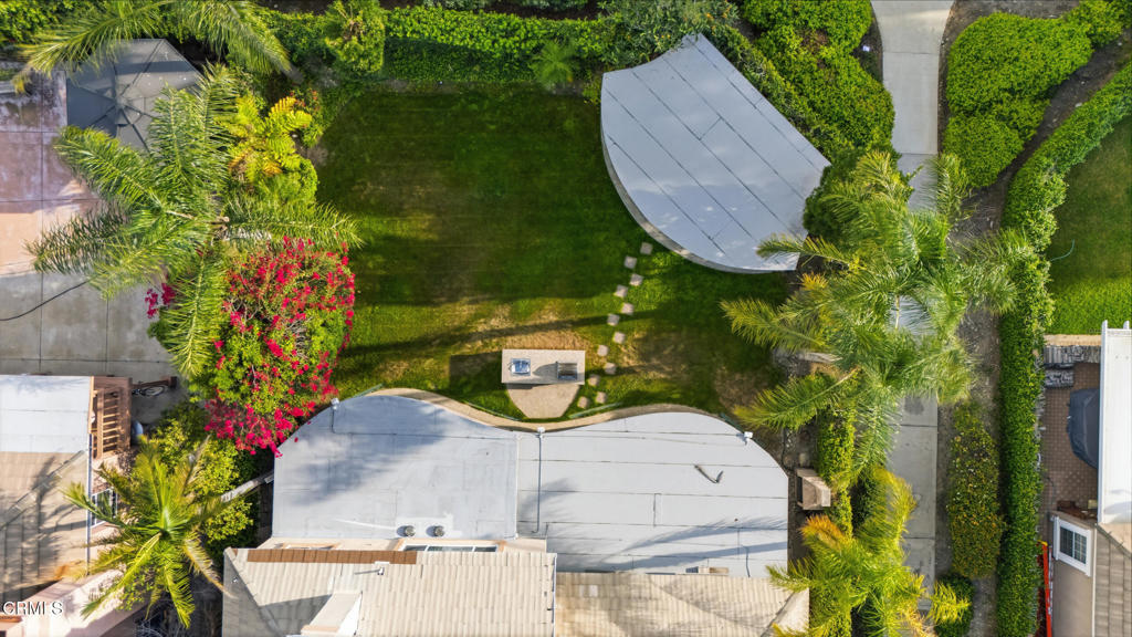 11543 Ragusa Drive Rancho Cucamonga, CA 91701 - Photo 64 of 69 an aerial view of a house with a yard and garden