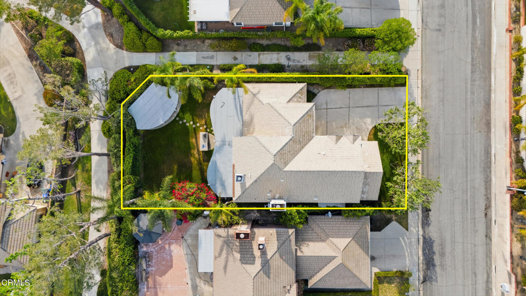 11543 Ragusa Drive Rancho Cucamonga, CA 91701 - Photo 65 of 69 an aerial view of house with swimming pool