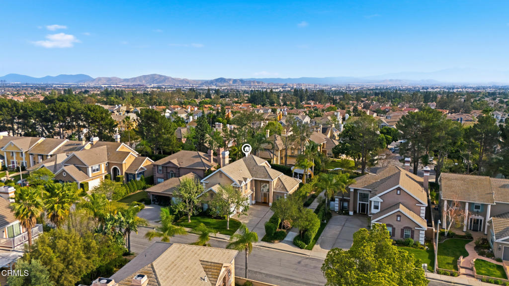 11543 Ragusa Drive Rancho Cucamonga, CA 91701 - Photo 66 of 69 an aerial view of residential house with outdoor space and trees