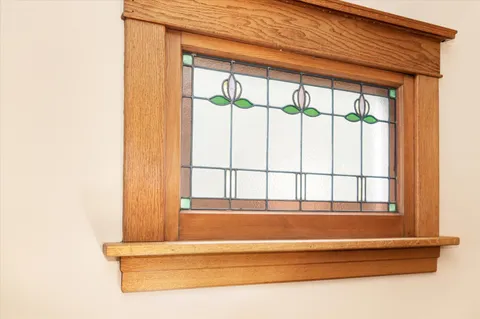 a view of front door