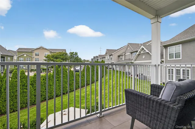 a view of a houses with a balcony
