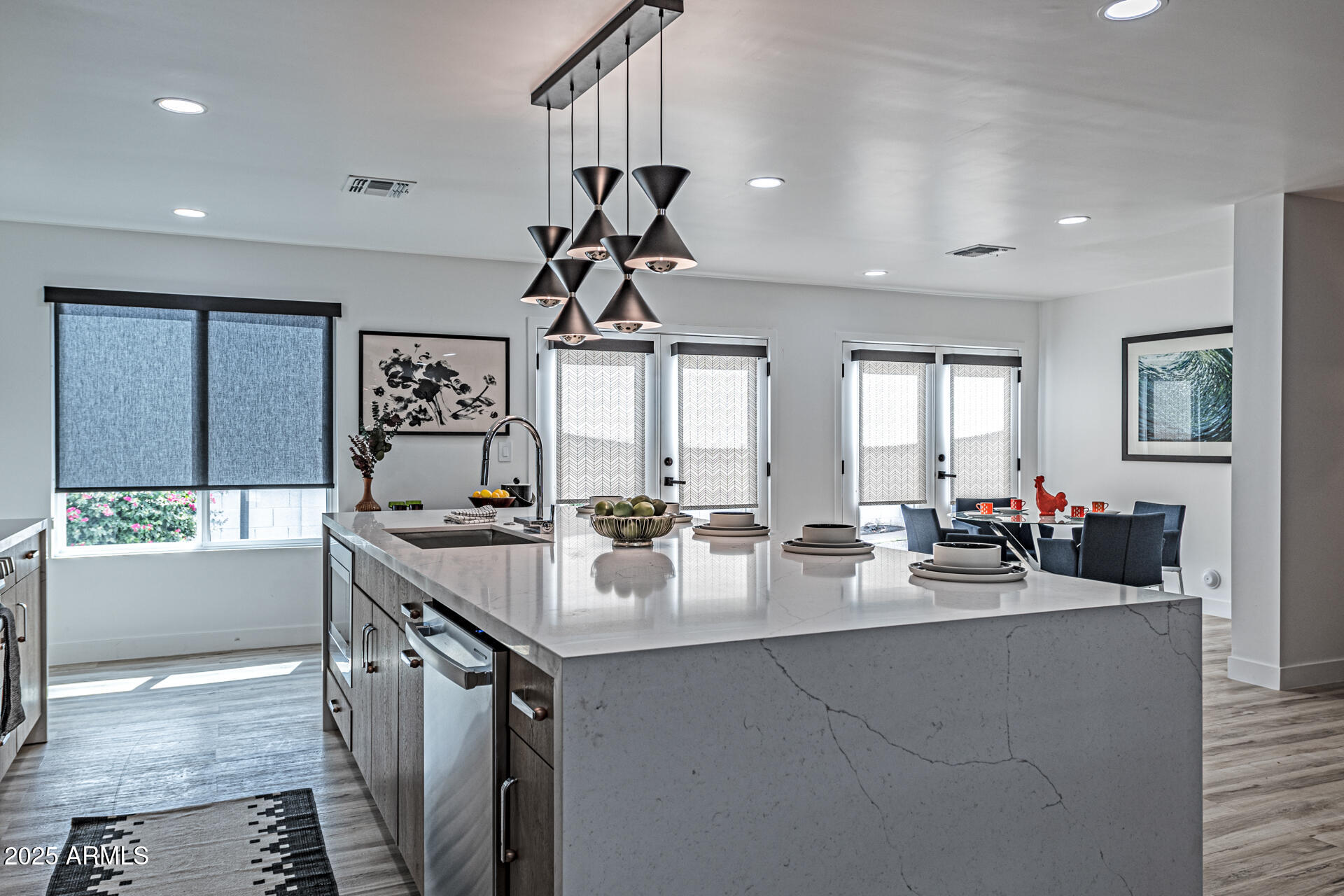 1539 West Puget Avenue Phoenix, AZ 85021 - Photo 13 of 29 a kitchen with sink refrigerator and window