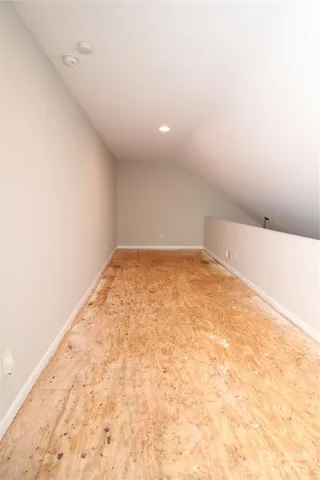 an empty room with natural light