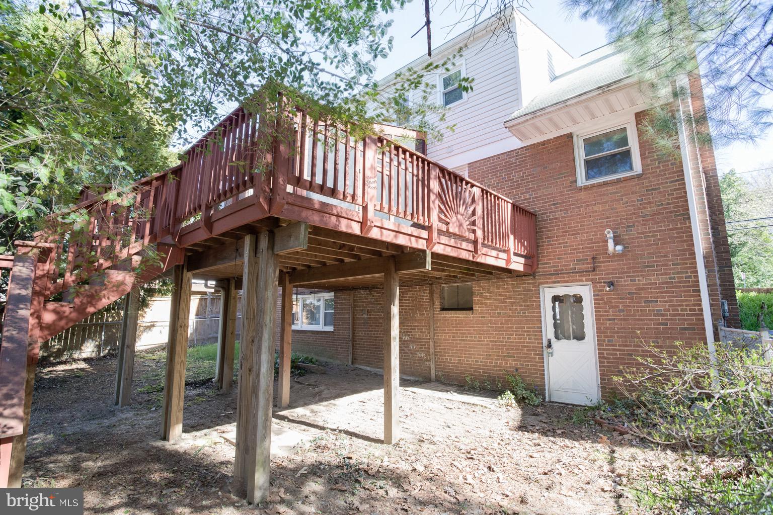 8802 2nd Avenue Silver Spring, MD 20910 - Photo 51 of 67 Deck off the kitchen