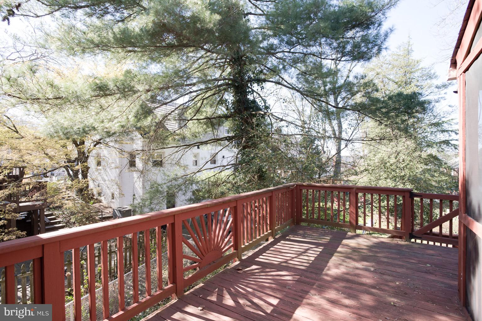8802 2nd Avenue Silver Spring, MD 20910 - Photo 52 of 67 Lovely views of trees from the deck