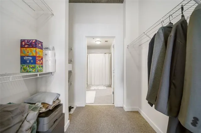 a view of kitchen and utility room