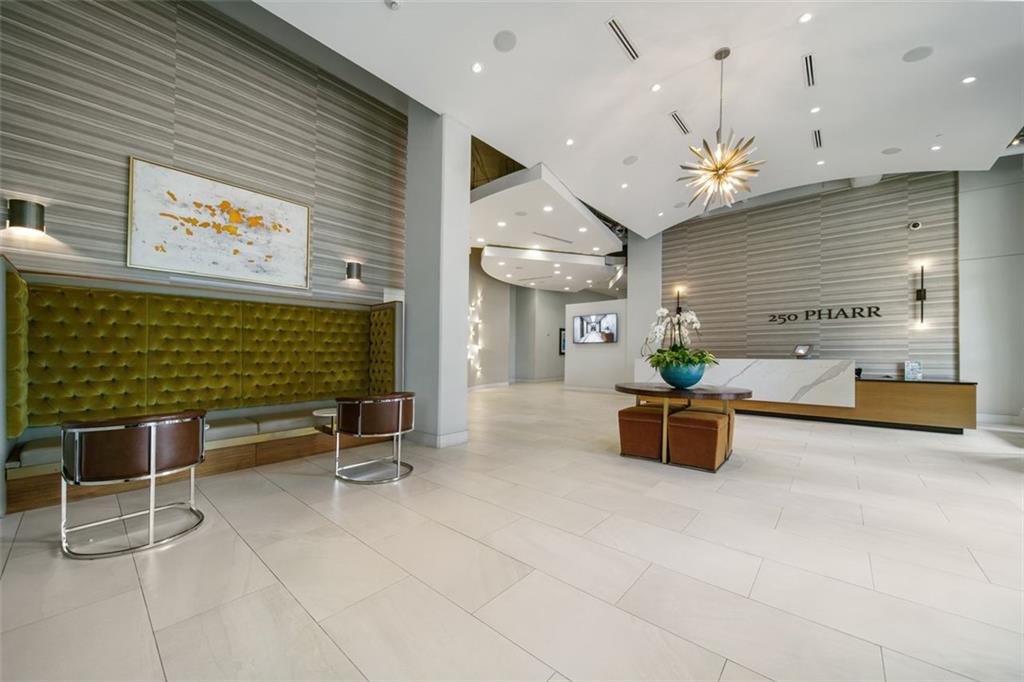 250 Pharr Road Northeast, Unit 412 Atlanta, GA 30305 - Photo 23 of 49 a view of workspace with windows