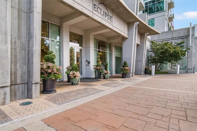 a view of a entryway door front of house