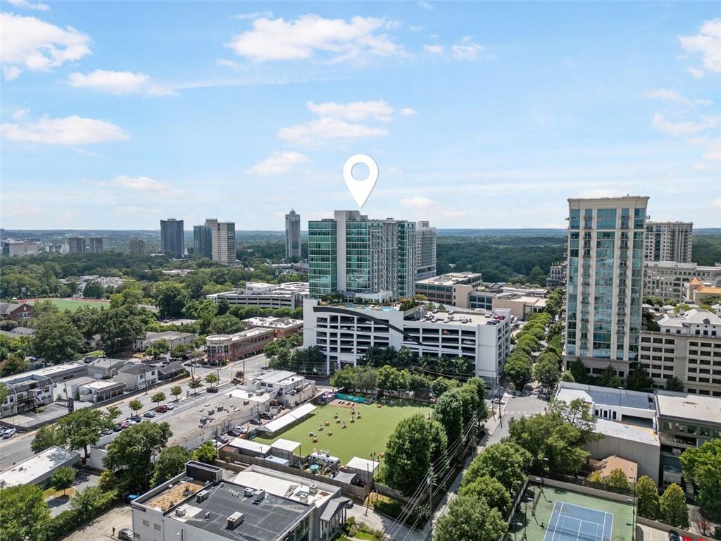 250 Pharr Road Northeast, Unit 412 Atlanta, GA 30305 - Photo 41 of 49 a city view