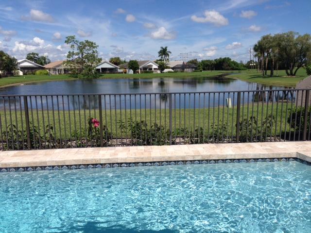 11079 Cloverleaf Circle Boca Raton, FL 33428 - Photo 26 of 44 Beautiful Pool & Lake