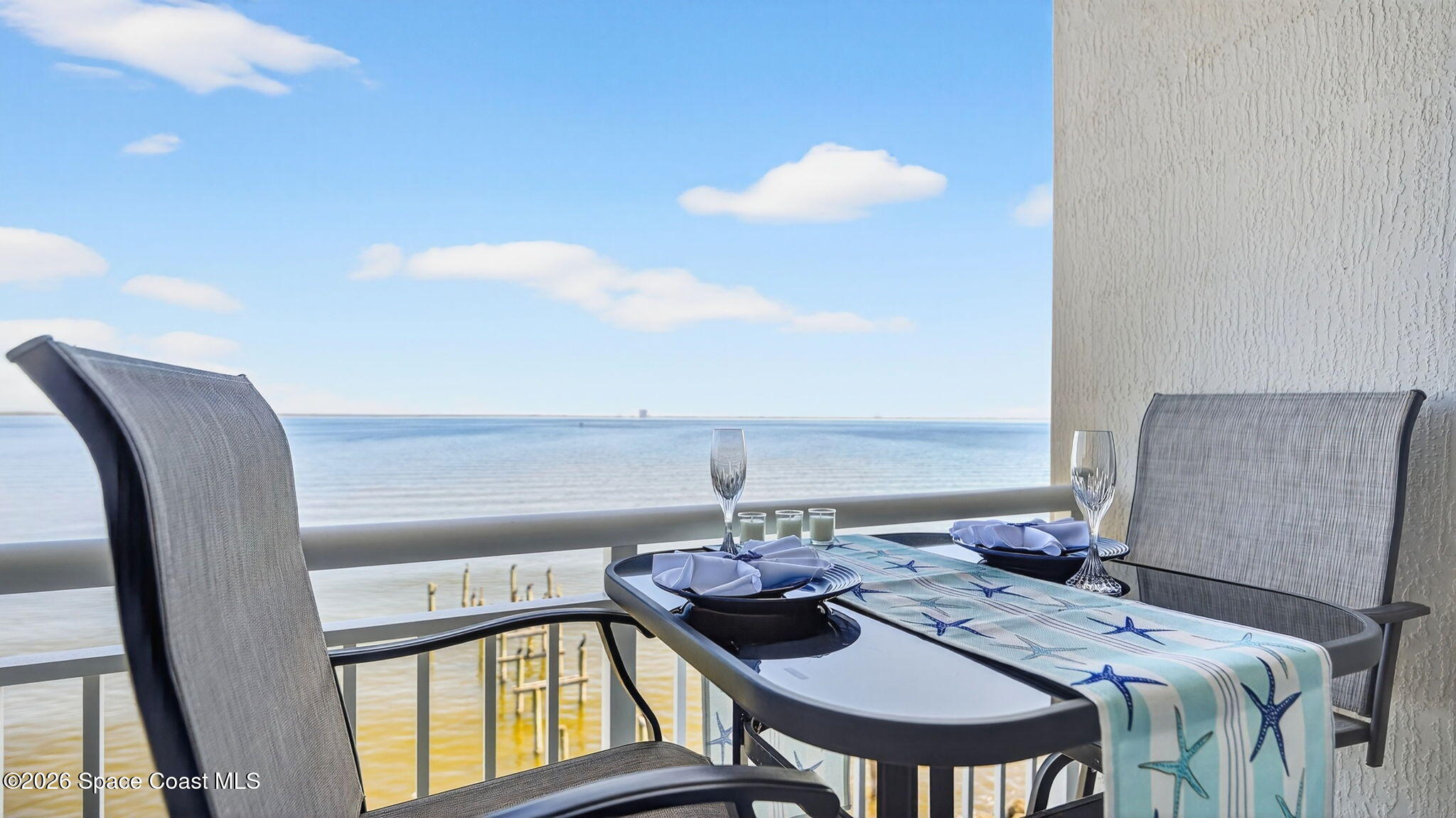 1805 Riverside Drive, Unit 302 Titusville, FL 32780 - Photo 14 of 49 Balcony View of KSC