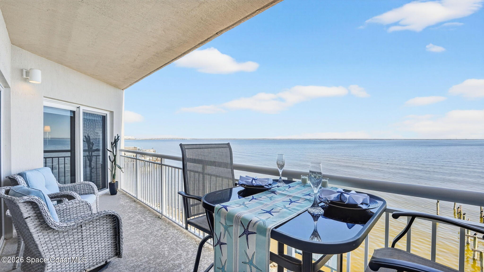 1805 Riverside Drive, Unit 302 Titusville, FL 32780 - Photo 10 of 49 Balcony