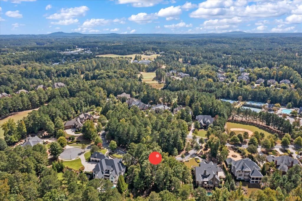 6218 Zell Miller Path Acworth, GA 30101 - Photo 6 of 53 an aerial view of residential house with outdoor space and trees