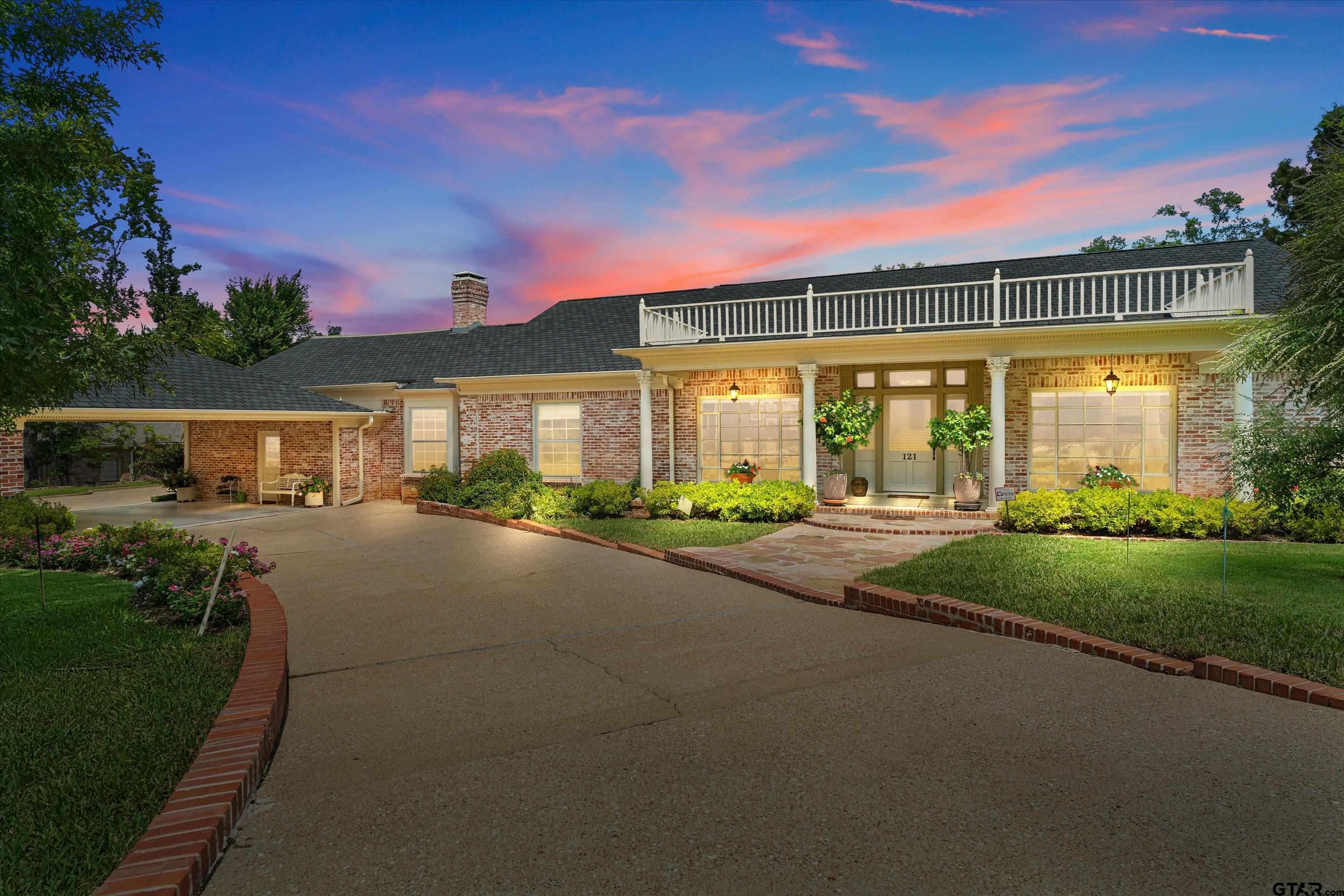 121 Fair Lane Tyler, TX 75701 - Photo 1 of 46 a view of a house with a yard