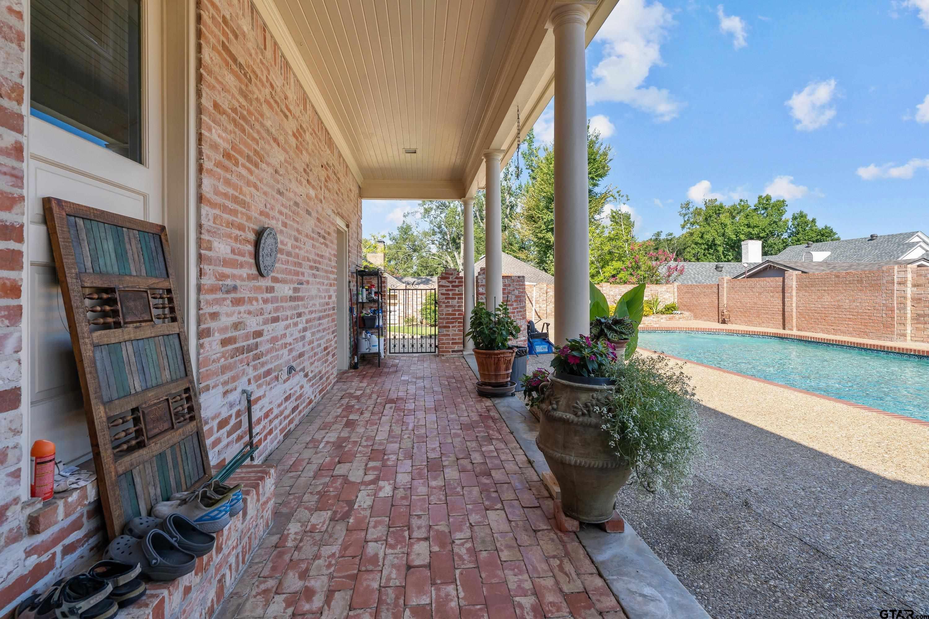 121 Fair Lane Tyler, TX 75701 - Photo 39 of 46 a view of a pathway with a backyard
