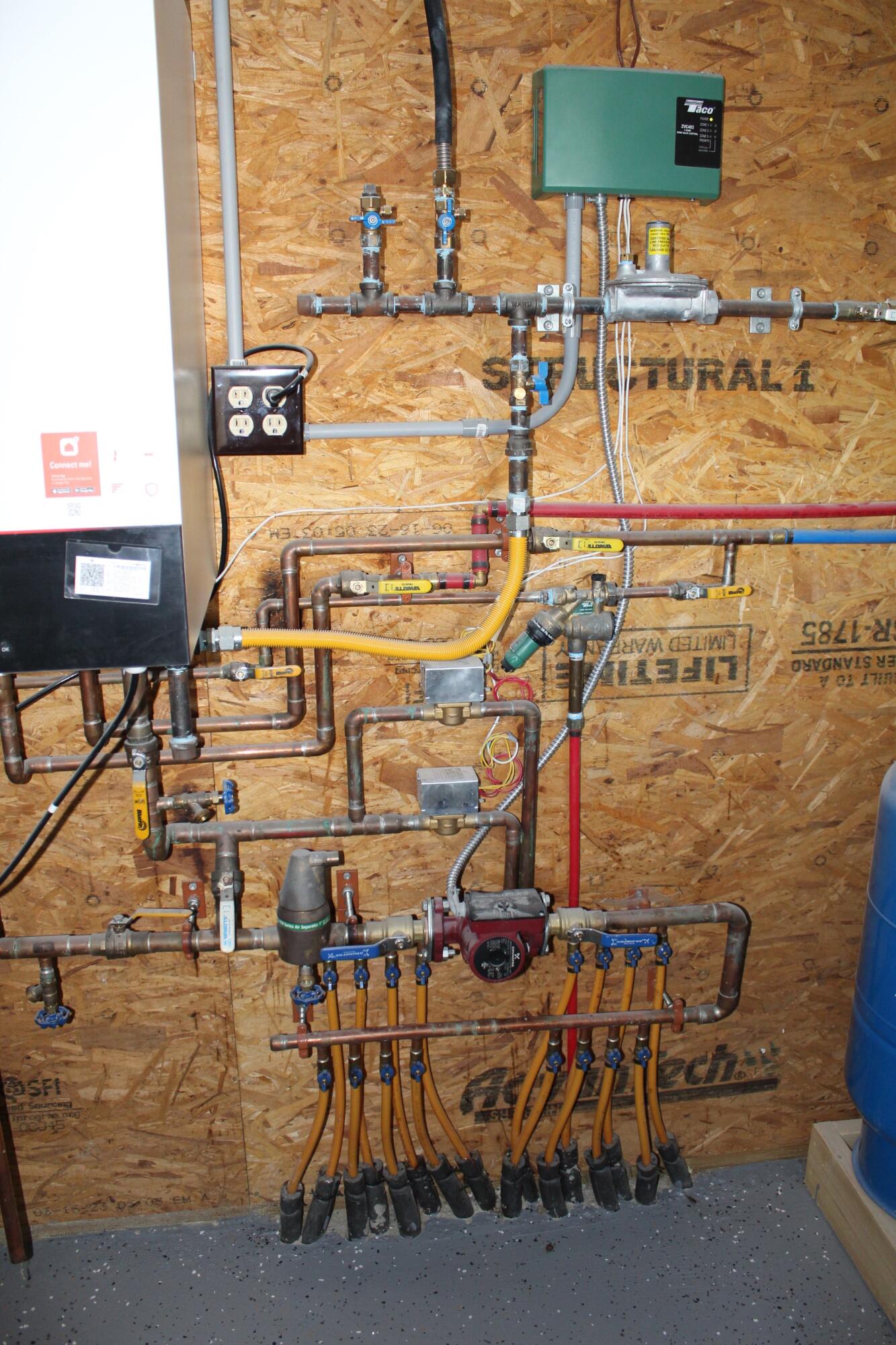 896 Moosehead Trail Highway Jackson, ME 04921 - Photo 51 of 53 Radiant Heat system 2