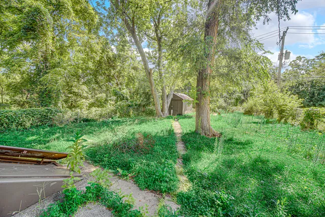 a view of outdoor space and yard