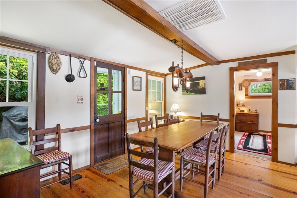 35 Mt Dan Road Sturbridge, MA 01518 - Photo 13 of 37 a dining room with furniture and wooden floor