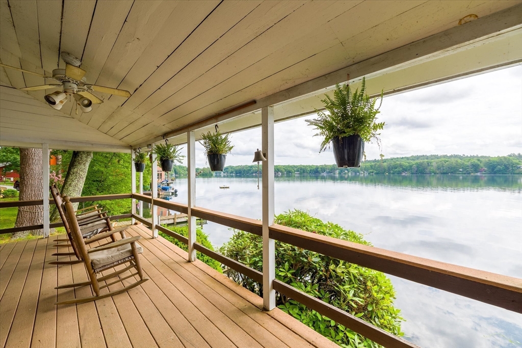 35 Mt Dan Road Sturbridge, MA 01518 - Photo 6 of 37 a view of a balcony with wooden floor