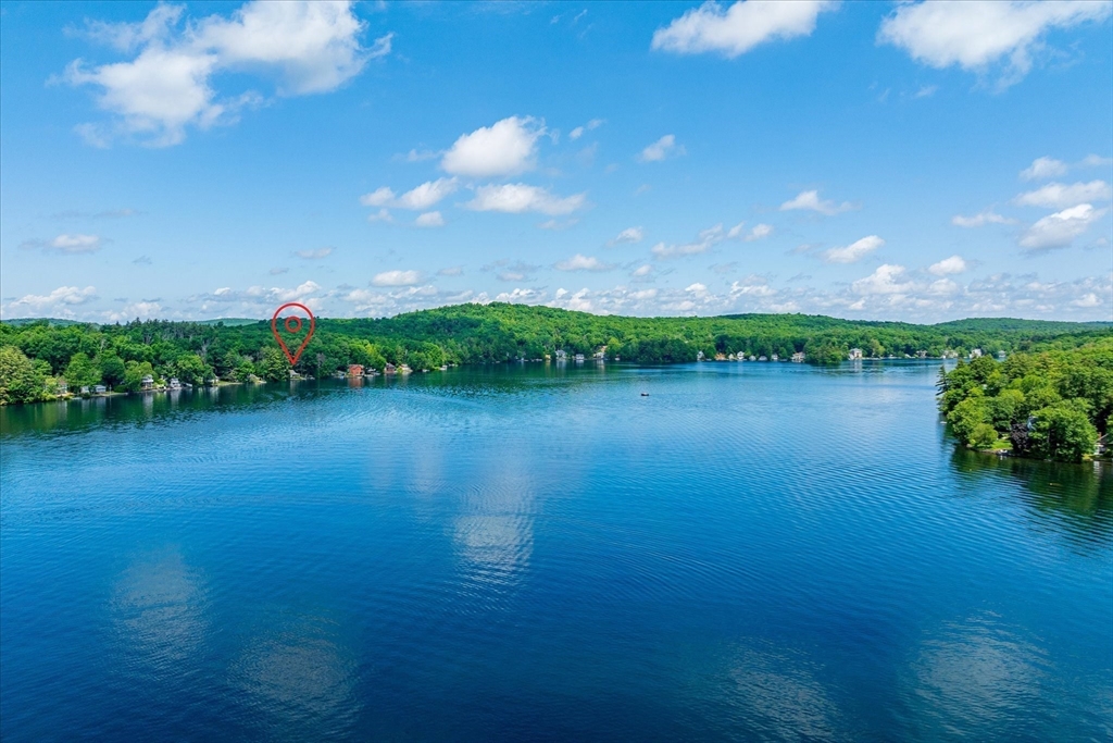 35 Mt Dan Road Sturbridge, MA 01518 - Photo 9 of 37 a view of a lake with houses in back