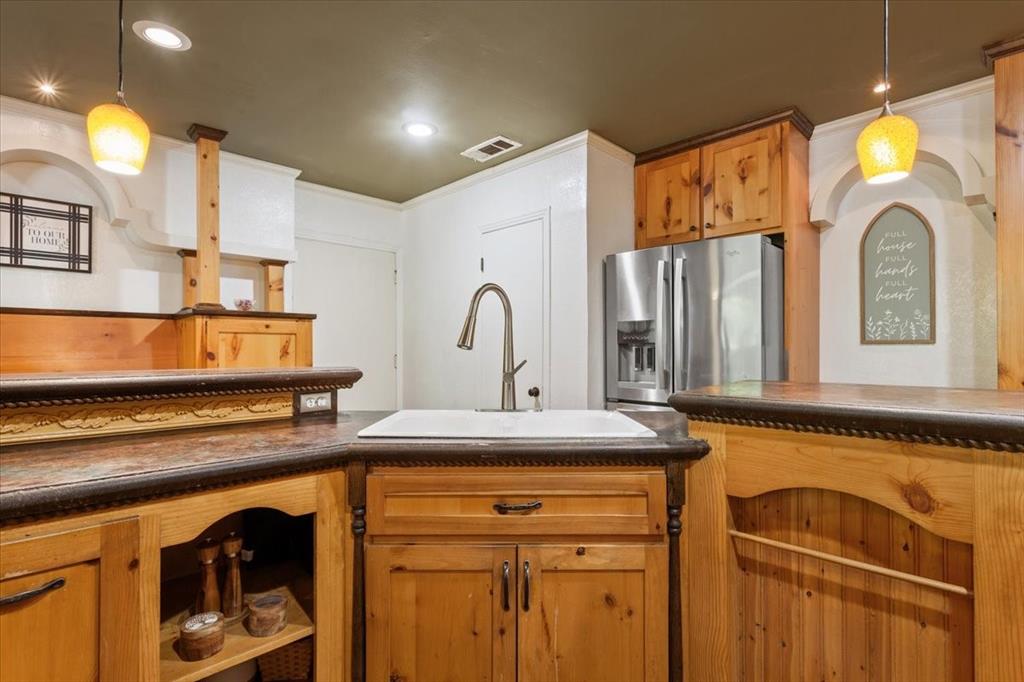 3015 Sturgis Lane Waco, TX 76708 - Photo 14 of 40 a bathroom with a sink and a mirror