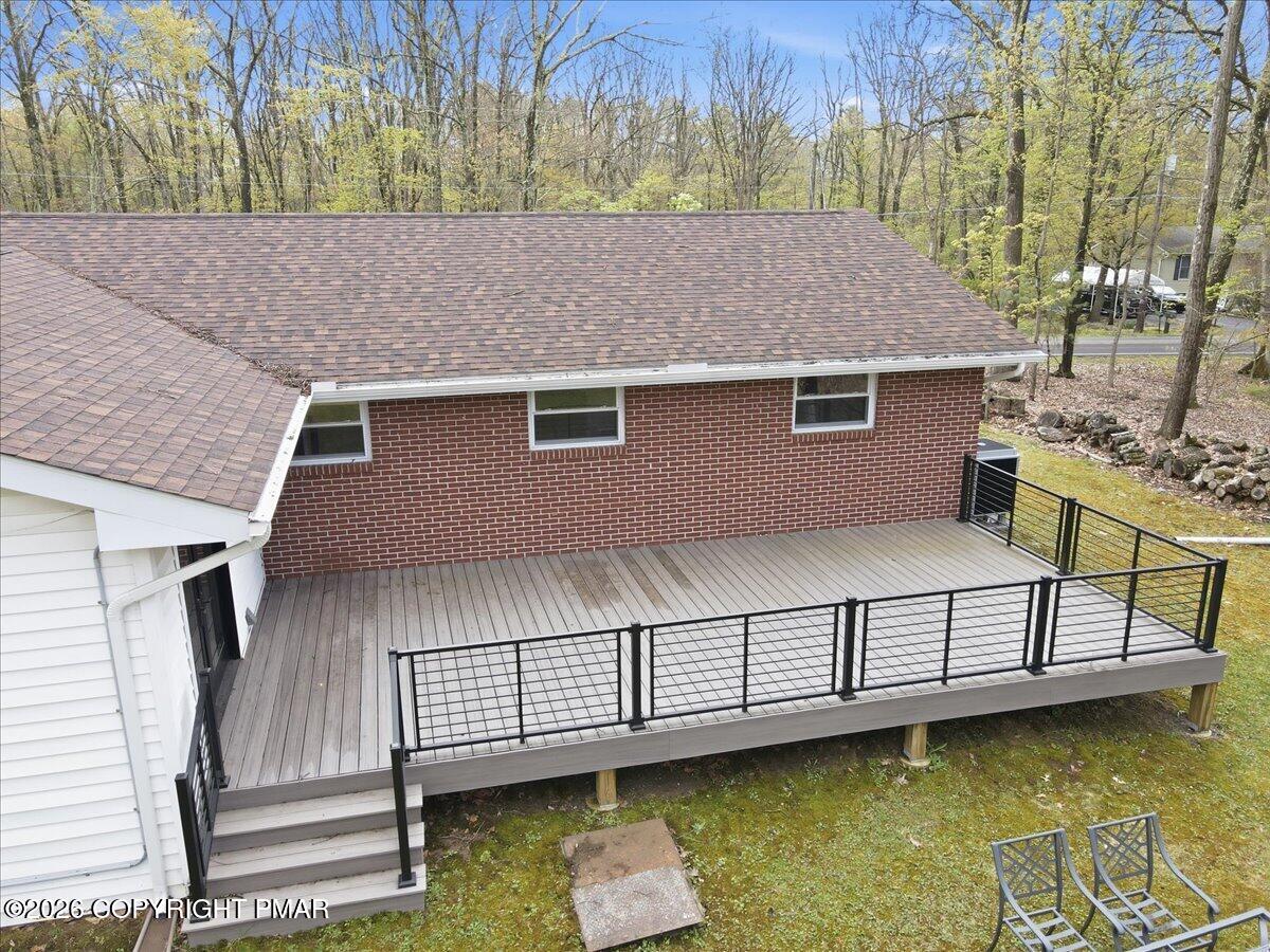 345 Laurel Lake Road Bartonsville, PA 18321 - Photo 72 of 82 a view of a house with a yard balcony