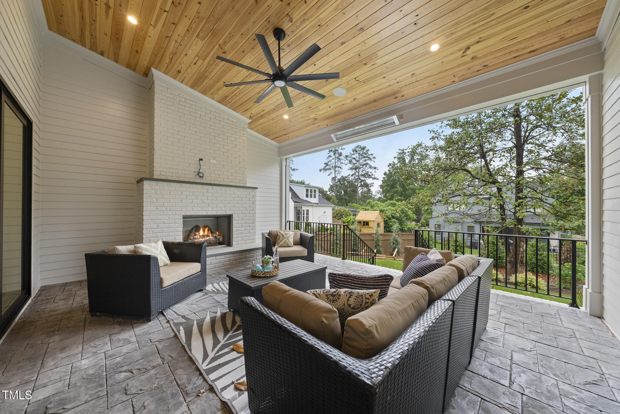 3407 Churchill Road Raleigh, NC 27607 - Photo 36 of 44 a building outdoor space with patio furniture